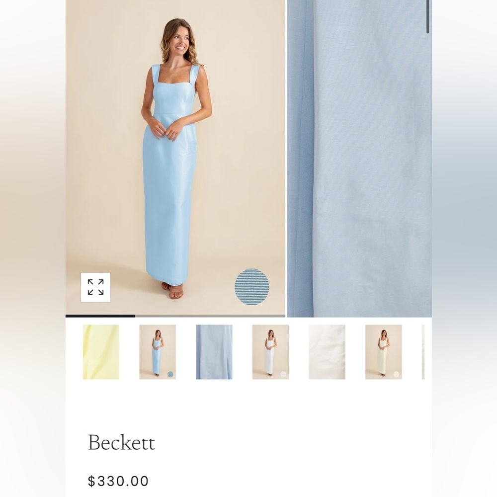 Lula Kate Beckett Dress Blue